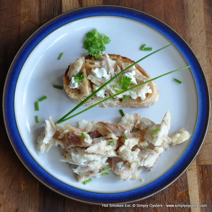 Hot Smoked Eel on Sourdough